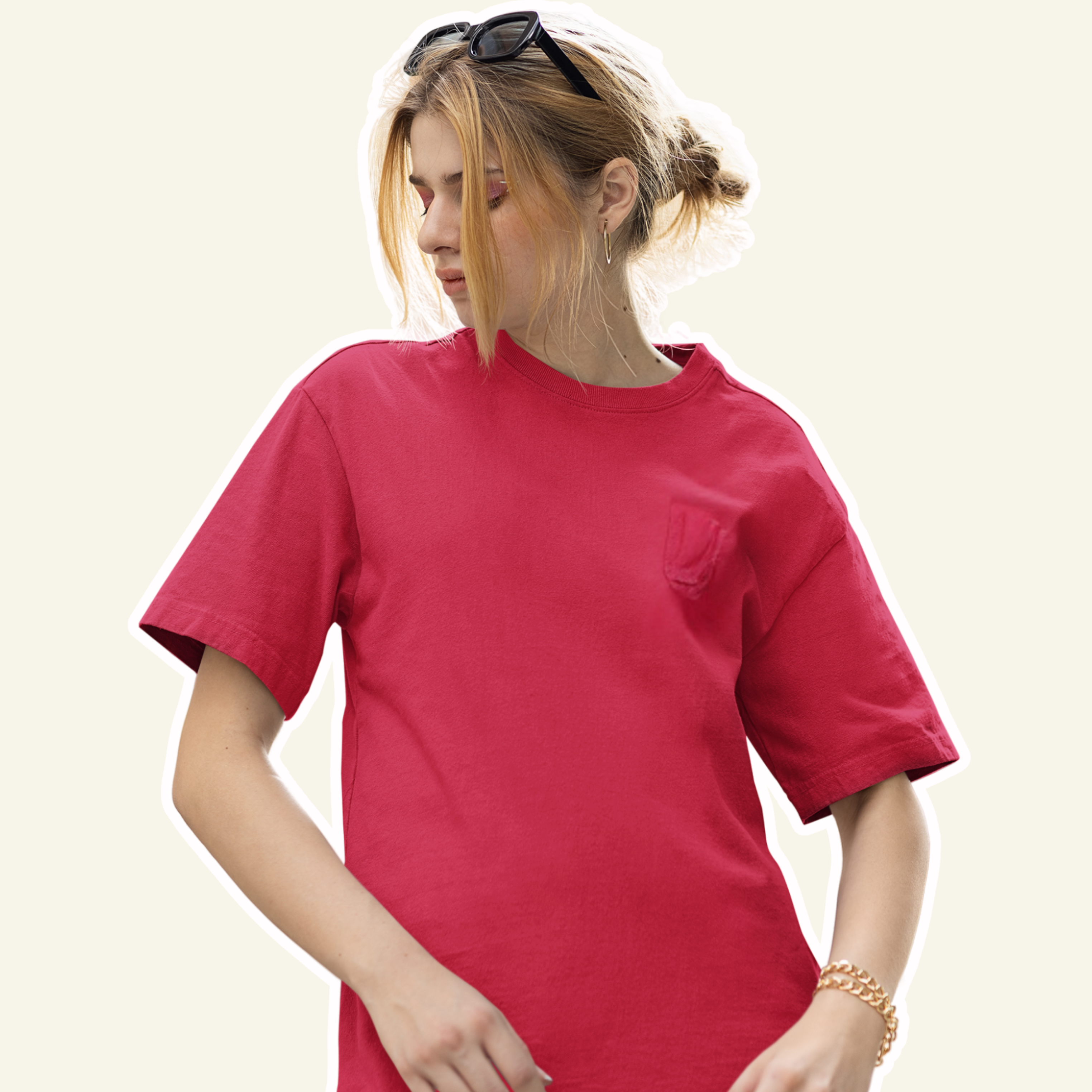 Embroidered T-Shirt From Photo - Minimalist Design - Center Chest.